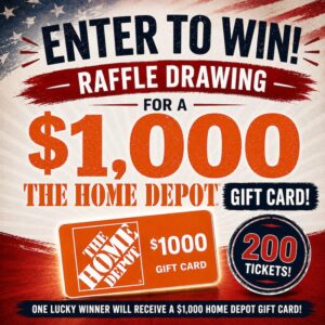 $1000 Home Depot Gift Card Giveaway