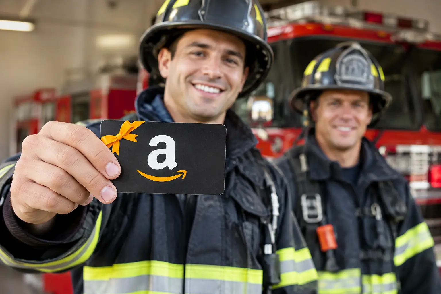 Amazon Gift Card Raffle for Local Firefighters