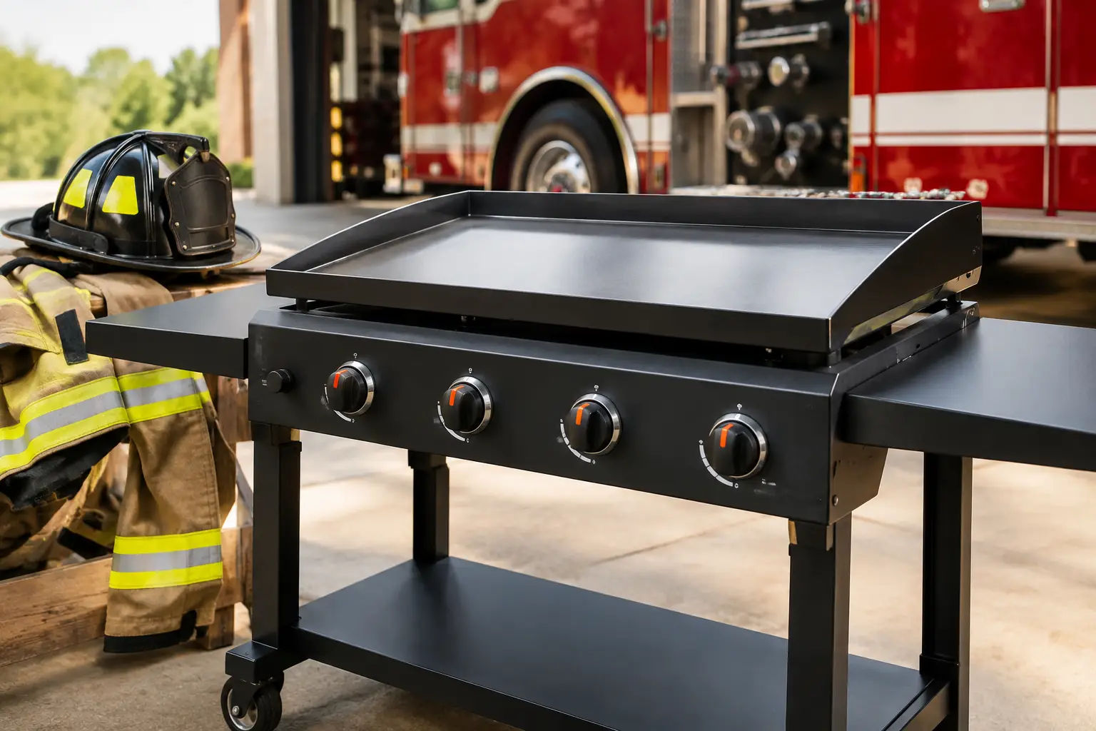 Blackstone Griddle Raffle for Firefighter Support