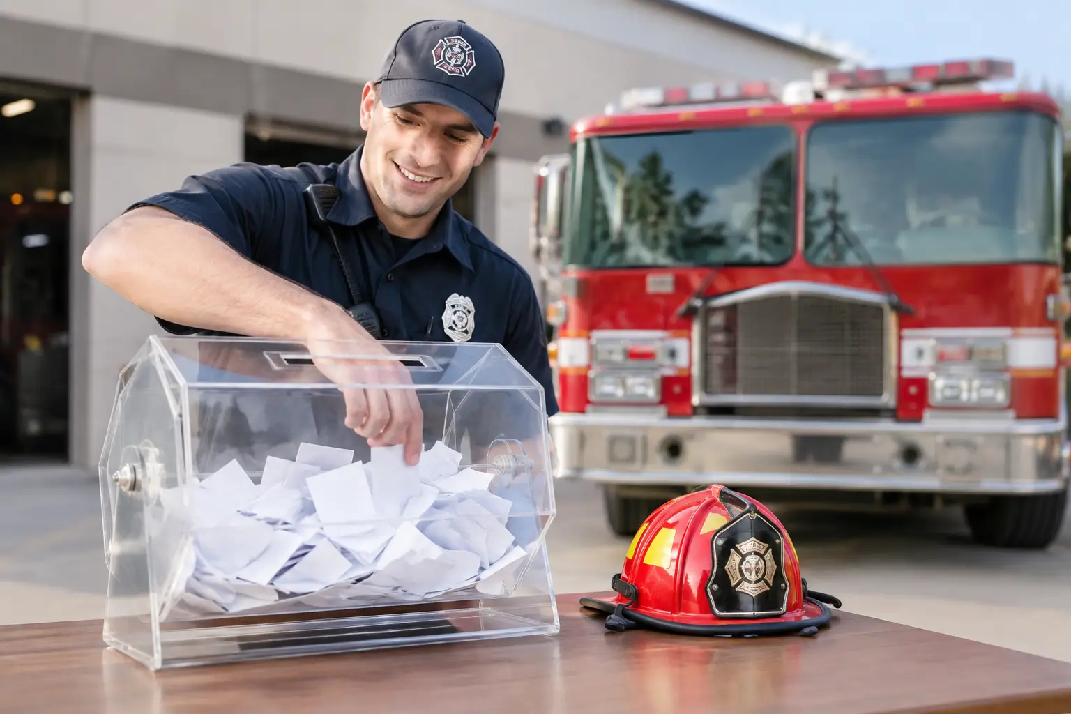 How Do Fire Department Raffles Work Locally?